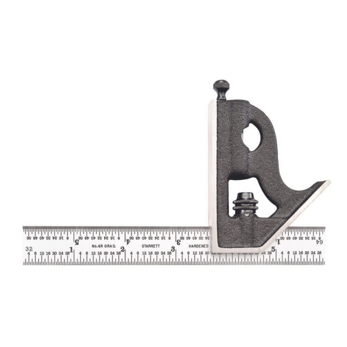 Starrett Steel Combination Square - Precision Measuring Tool