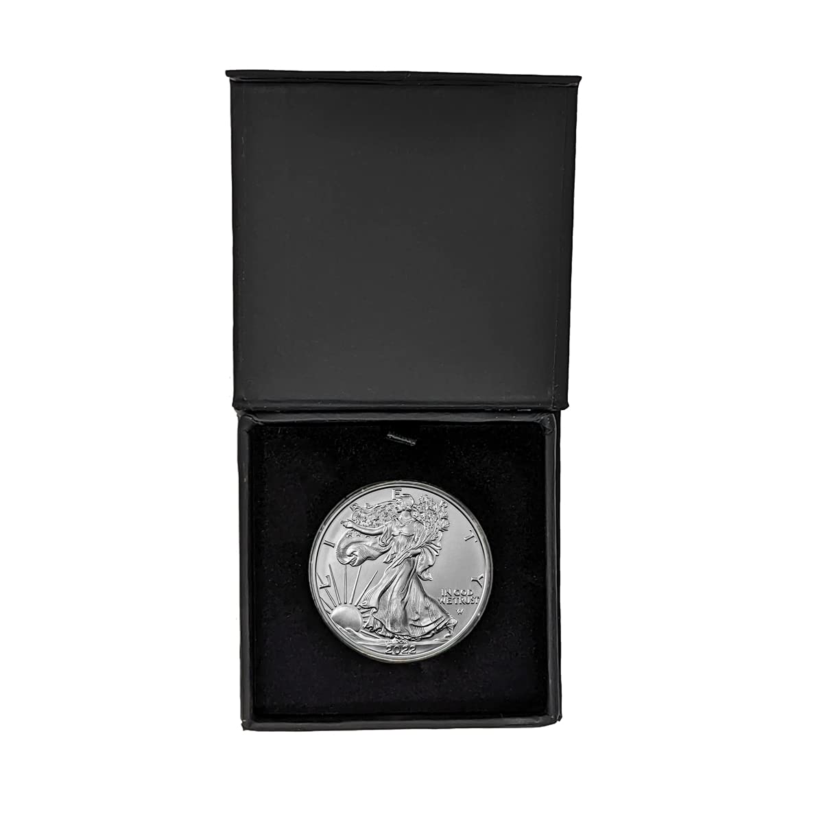 2022 American Silver Eagle in Air-Tite Holder and Gift Box