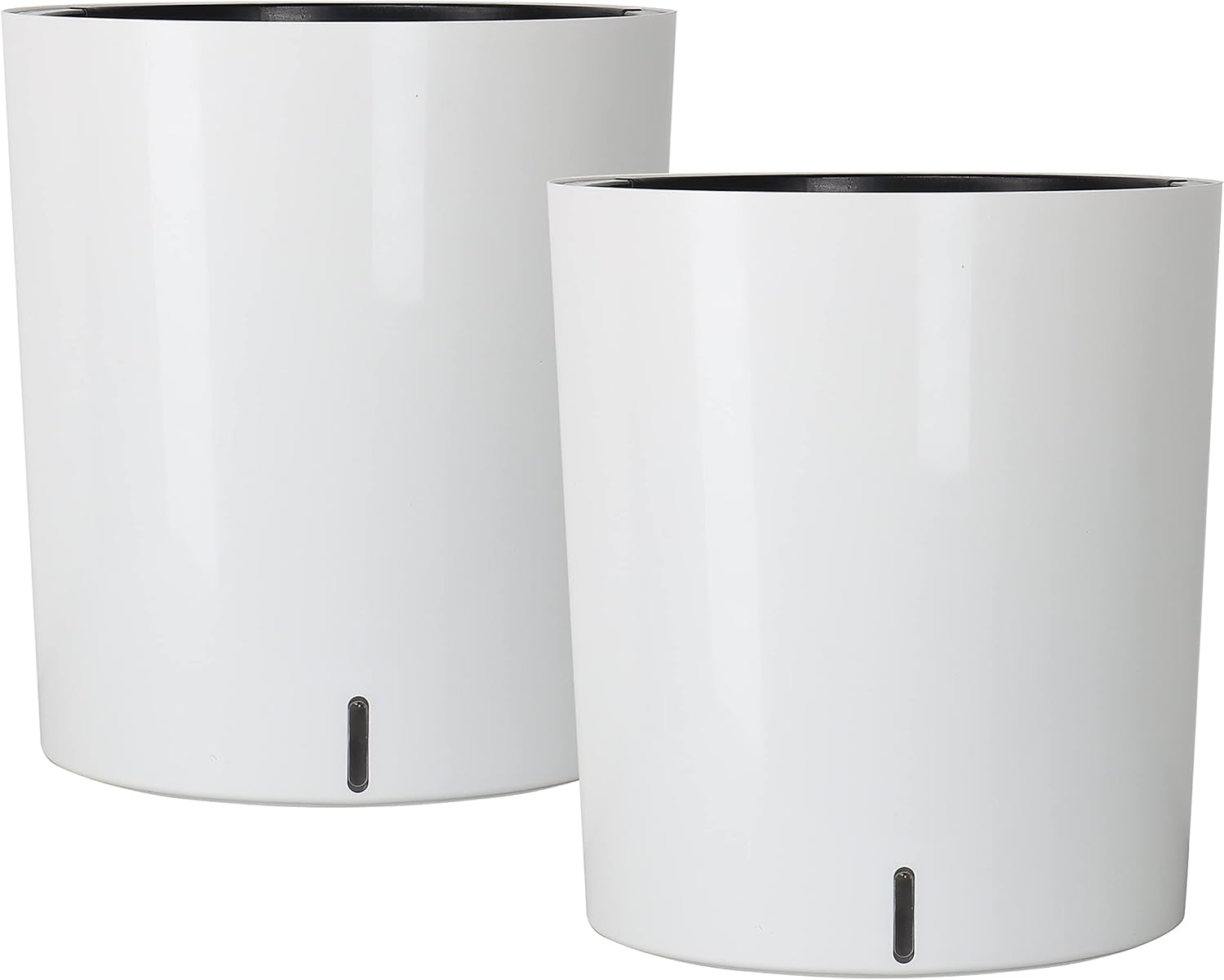 SAROSORA Large Round Self Watering Planter Pot 12.5ft' 2-Pack