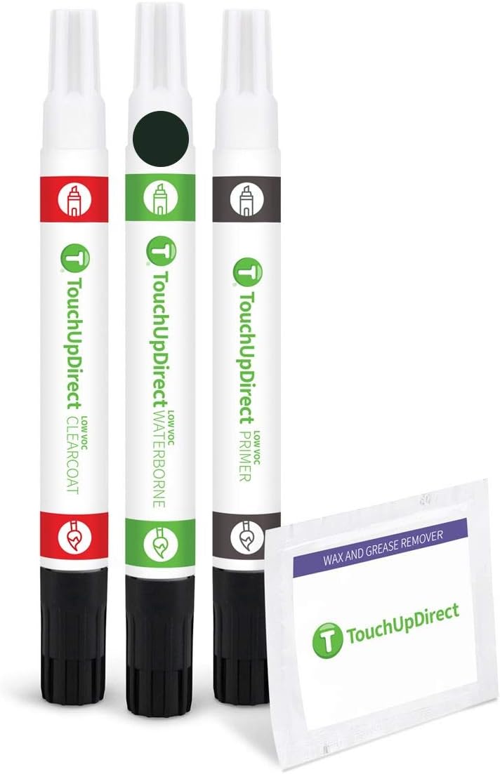 TouchUpDirect Obsidian Black Metallic Car Touch Up Paint Kit
