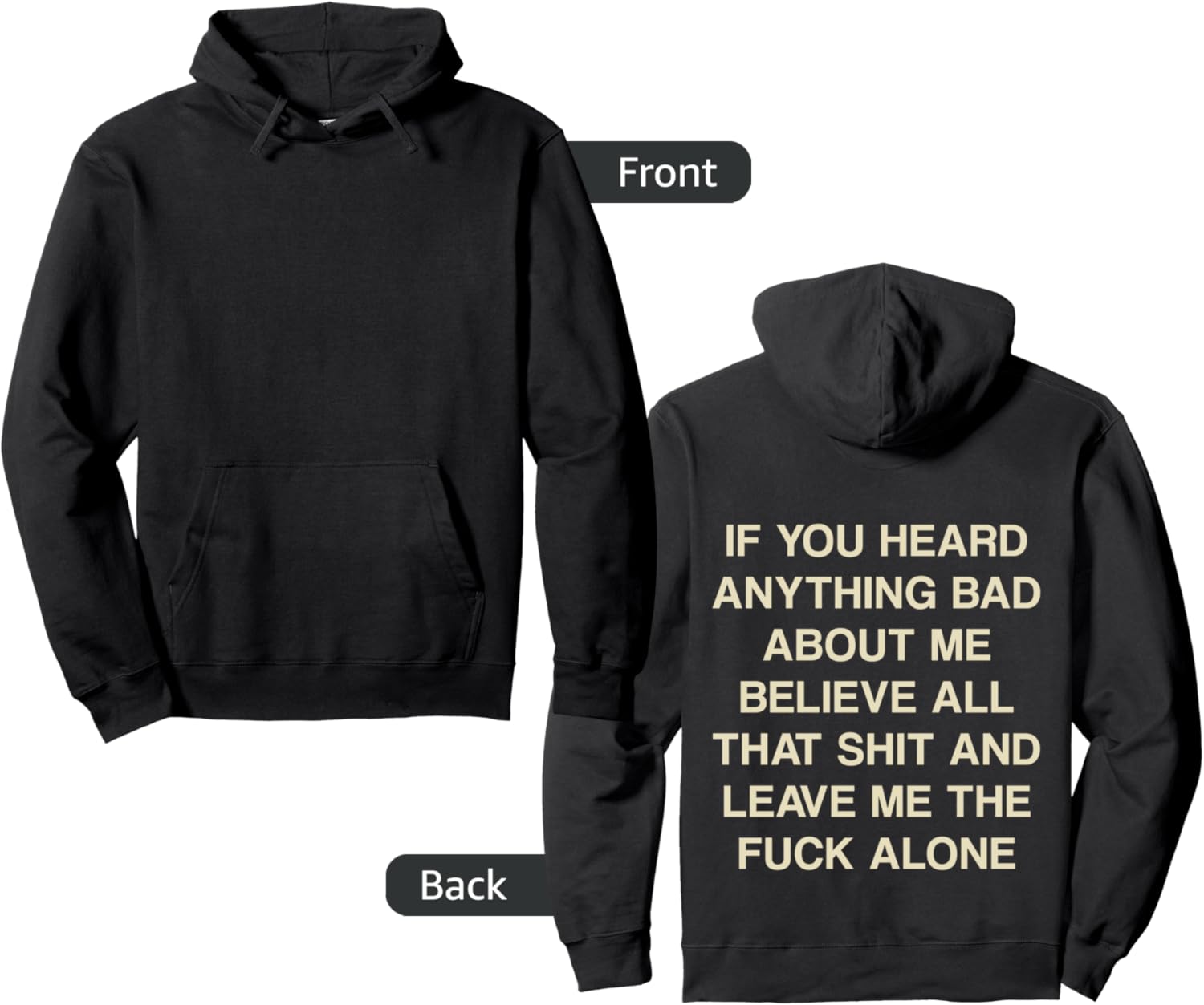 Believe All That Funny Hoodie