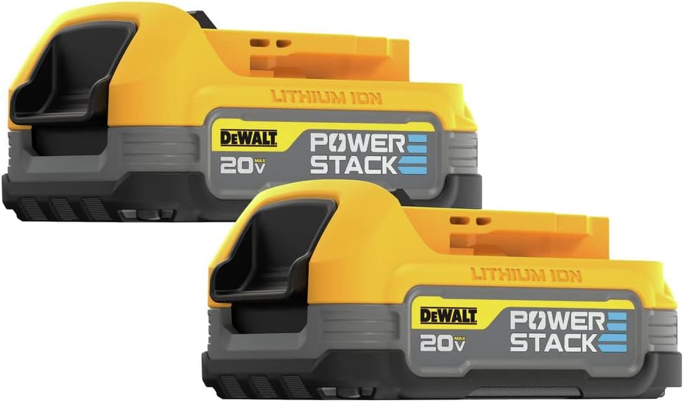 DEWALT 20V MAX POWERSTACK Lithium Ion Battery 2 Pack Review
