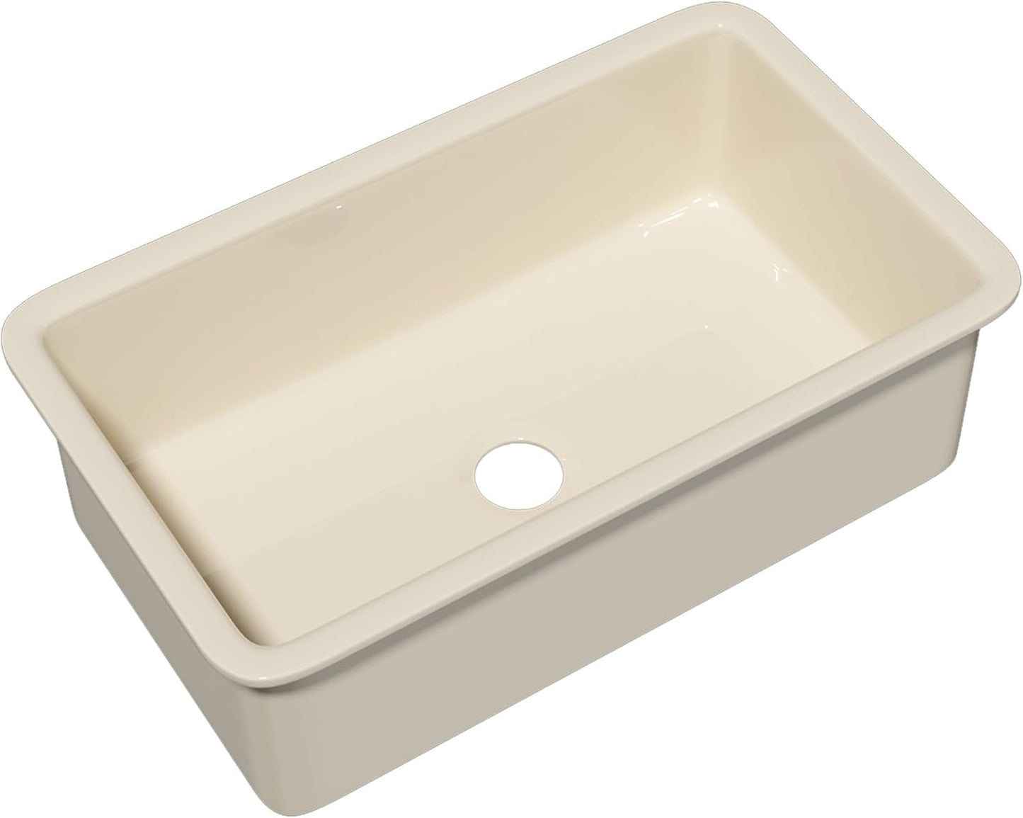 Bone Undermount Kitchen Sink 32 Inch - Durable Fireclay Design