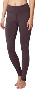 Warm Fleece Lined Women's Leggings with Pockets for Winter Comfort