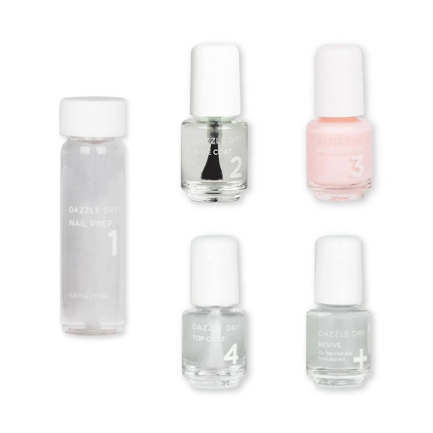 Dazzle Dry Mini Kit 4 Step System for Perfect Manicures