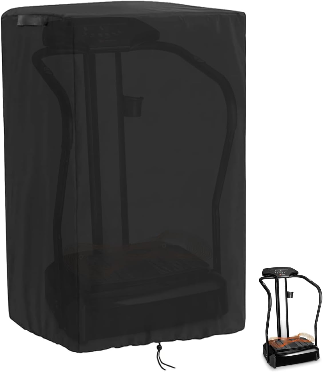 Rilime Dust-Proof Vibration Plate Cover: UV & Water-Resistant, Lightweight, Fully Adjustable