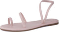 CUSHIONAIRE CHAI Strappy Sandals for Women - Cushioned Flat Sandals
