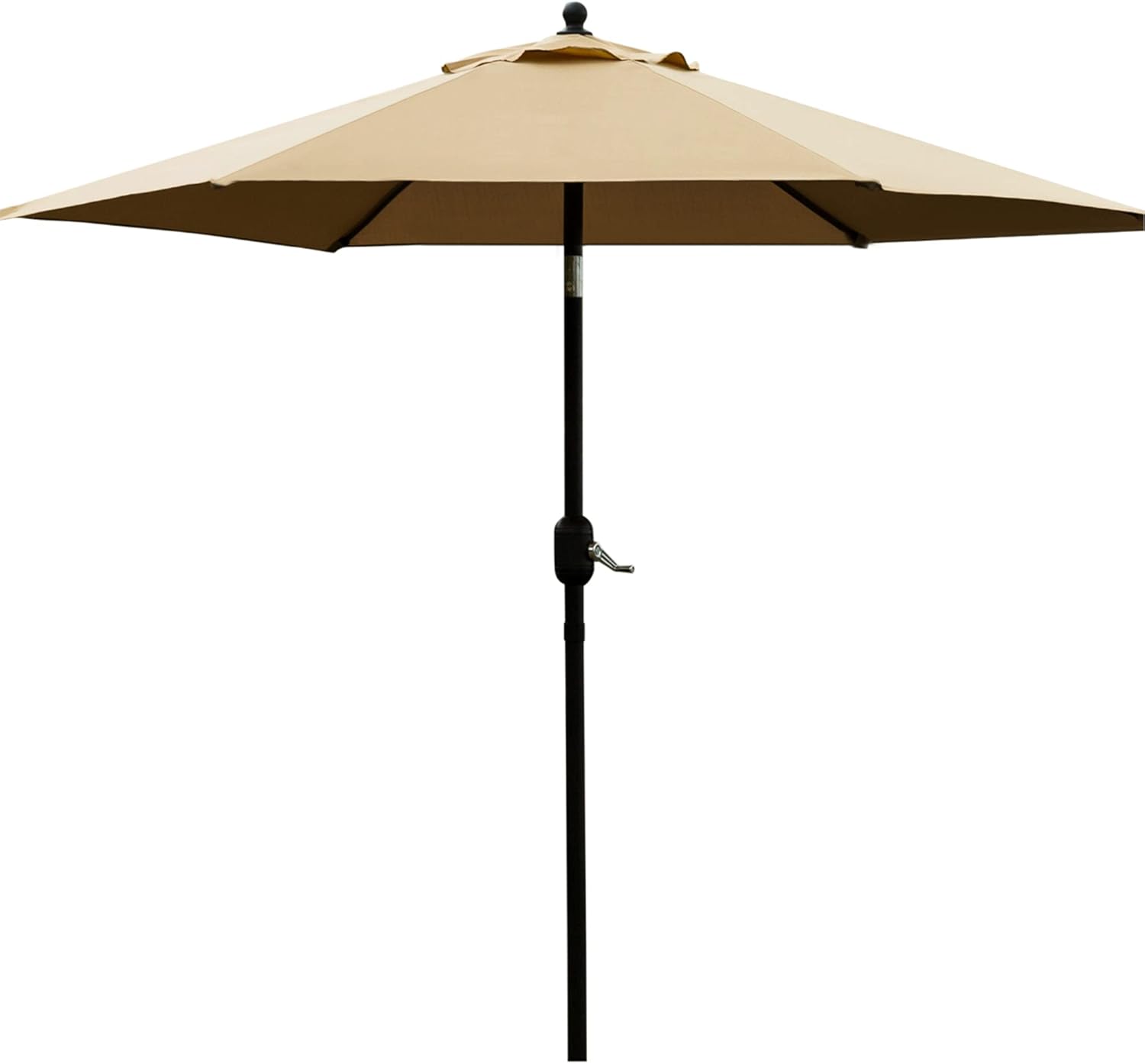Sunnyglade 7.5ft Patio Umbrella with Push Button Tilt and Crank