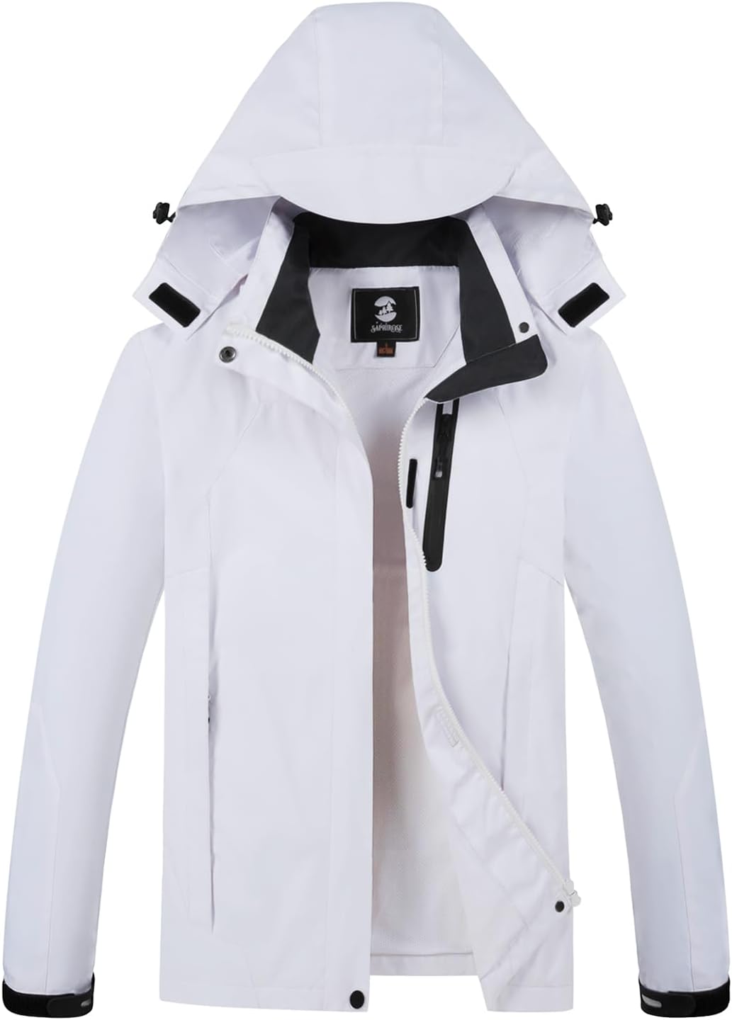 Womens Waterproof Rain Jacket Lightweight Active Outdoor Raincoat