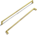 Goo-Ki Brushed Gold Cabinet Pulls with 12.6ft Hole Centers - Modern