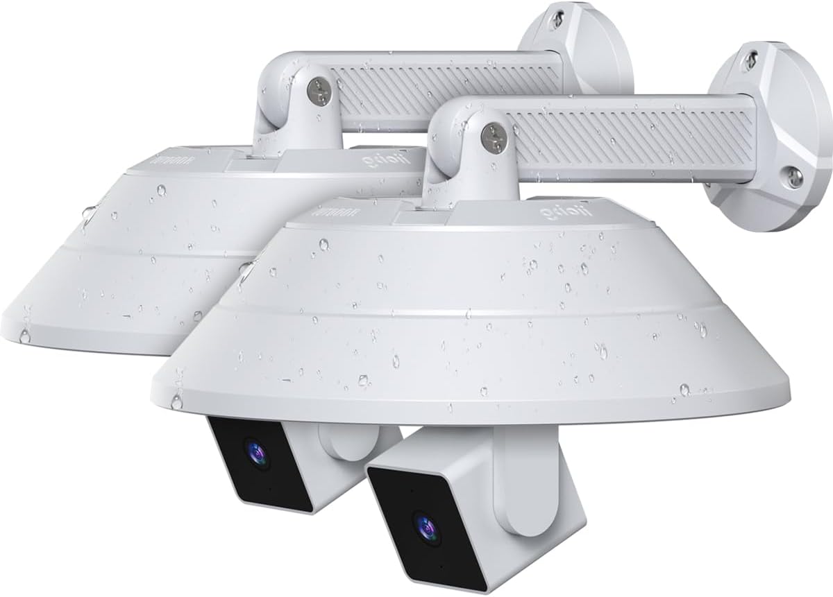 2 Pack Weatherproof Mounts for Security Cameras