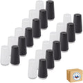 Disposable Salt and Pepper Shakers - Prefilled 24-Pack for Events