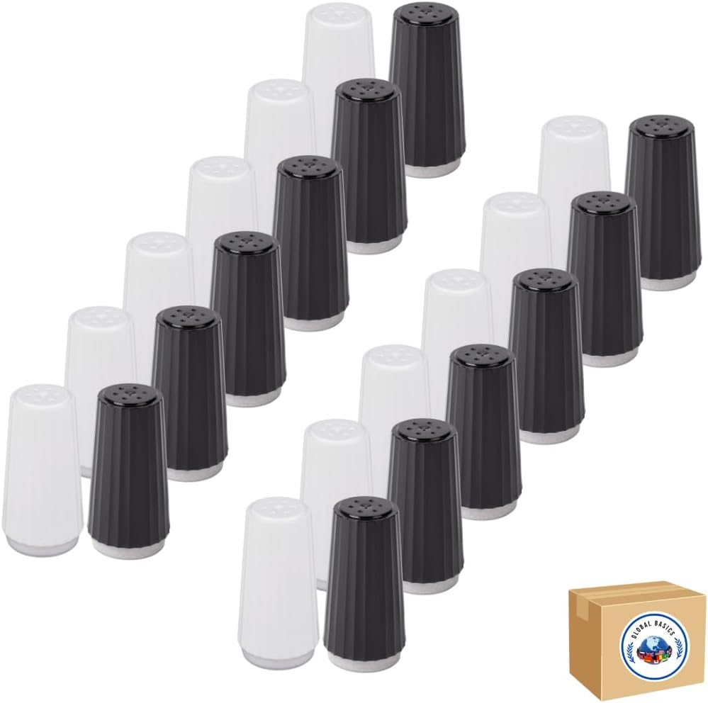 Disposable Salt and Pepper Shakers for Parties and Events