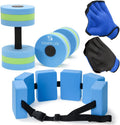 Water Dumbbells Set for Pool Fitness - Low-Impact Resistance