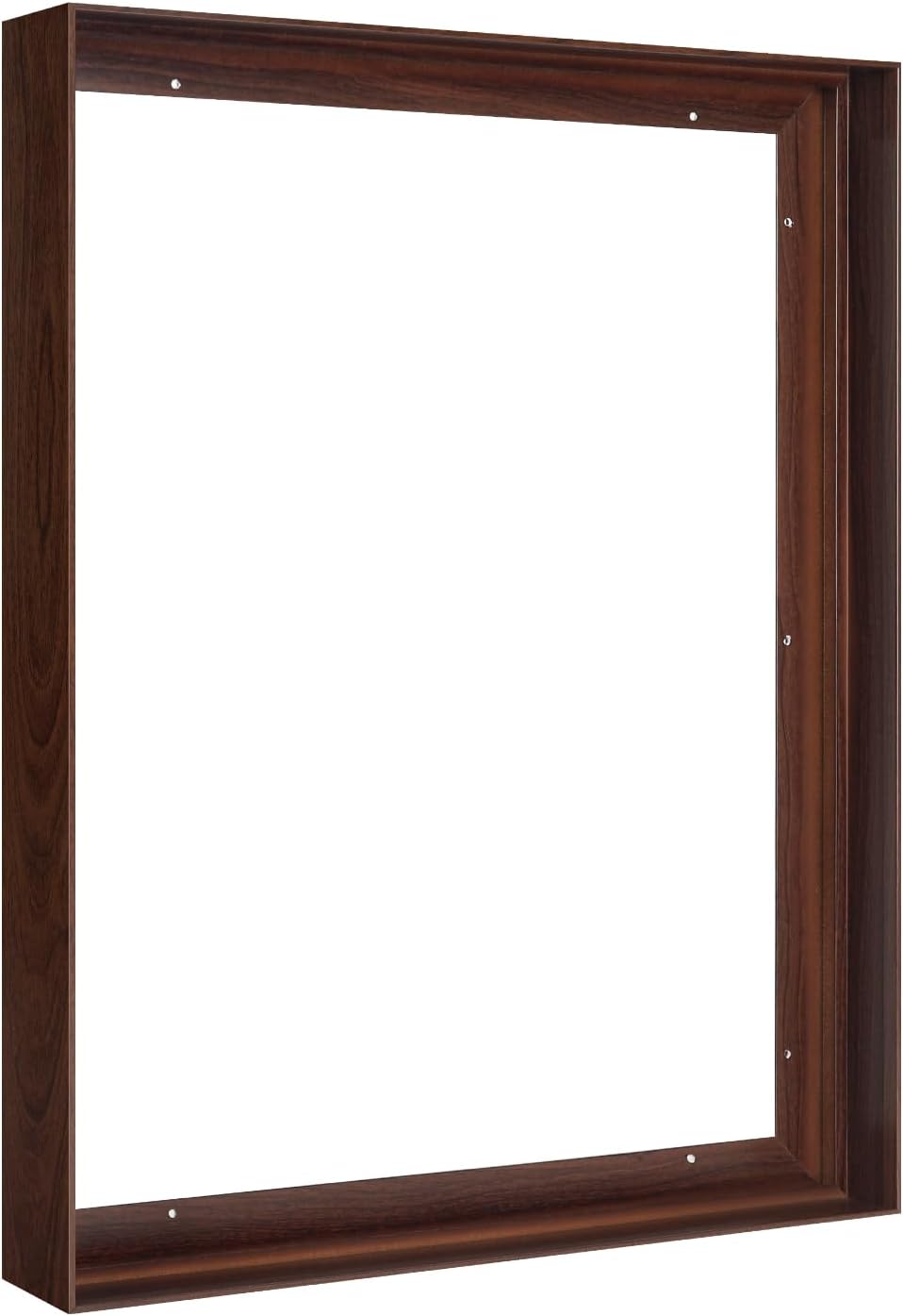 Canvas Floater Frame for 18x24 Oil Paintings - Walnut Design