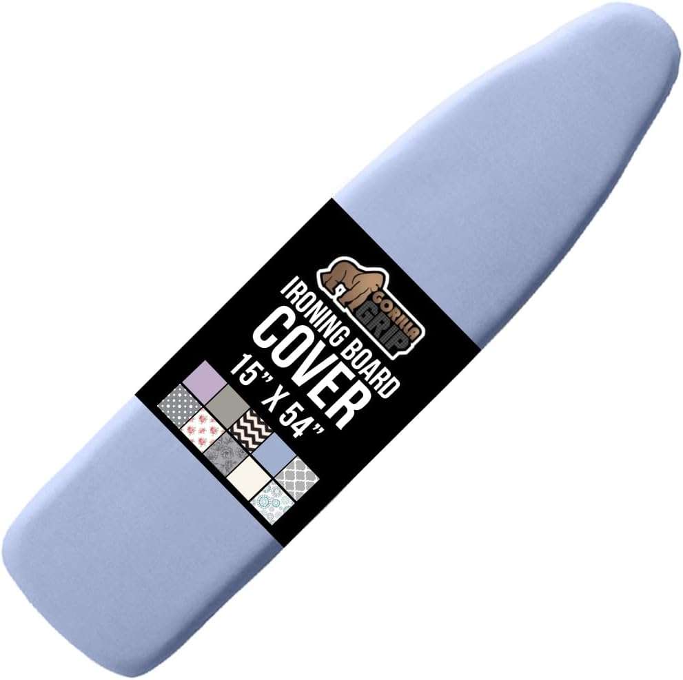 GORILLA GRIP Ironing Board Cover with Scorch Resistant Padding