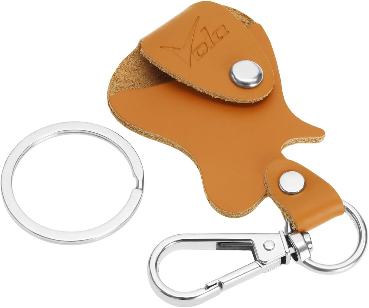 Leather Pick Holder: Vola Keychain Case