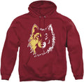 College Logo Hoodie with Distressed Style for Sport Lovers