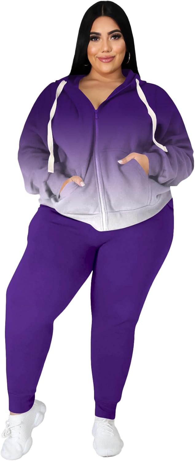 Women's Plus Size Two Piece Outfits for Comfort and Style