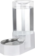 Sfozstra Automatic Pet Water Dispenser with Stainless Steel Bowl