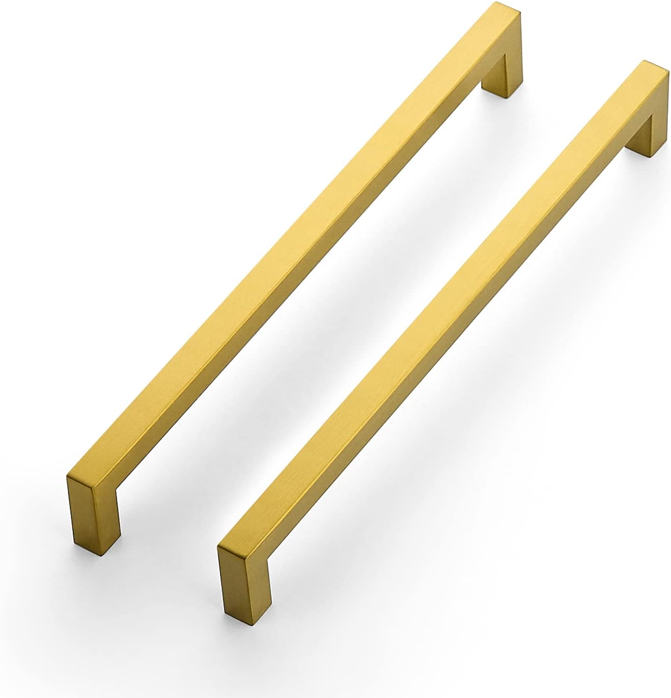 Ravinte 10 Pack Square Bar Kitchen Cabinet Handles for Modern Style
