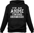 Japanese Anime Hoodie for Men - Funny Manga Pullover