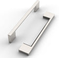 FILTA 5 in Brushed Nickel Cabinet Pulls 10 Pack - Durable Satin Finish
