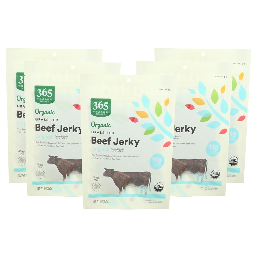 Organic Teriyaki Beef Jerky - 365 by Whole Foods Market Review
