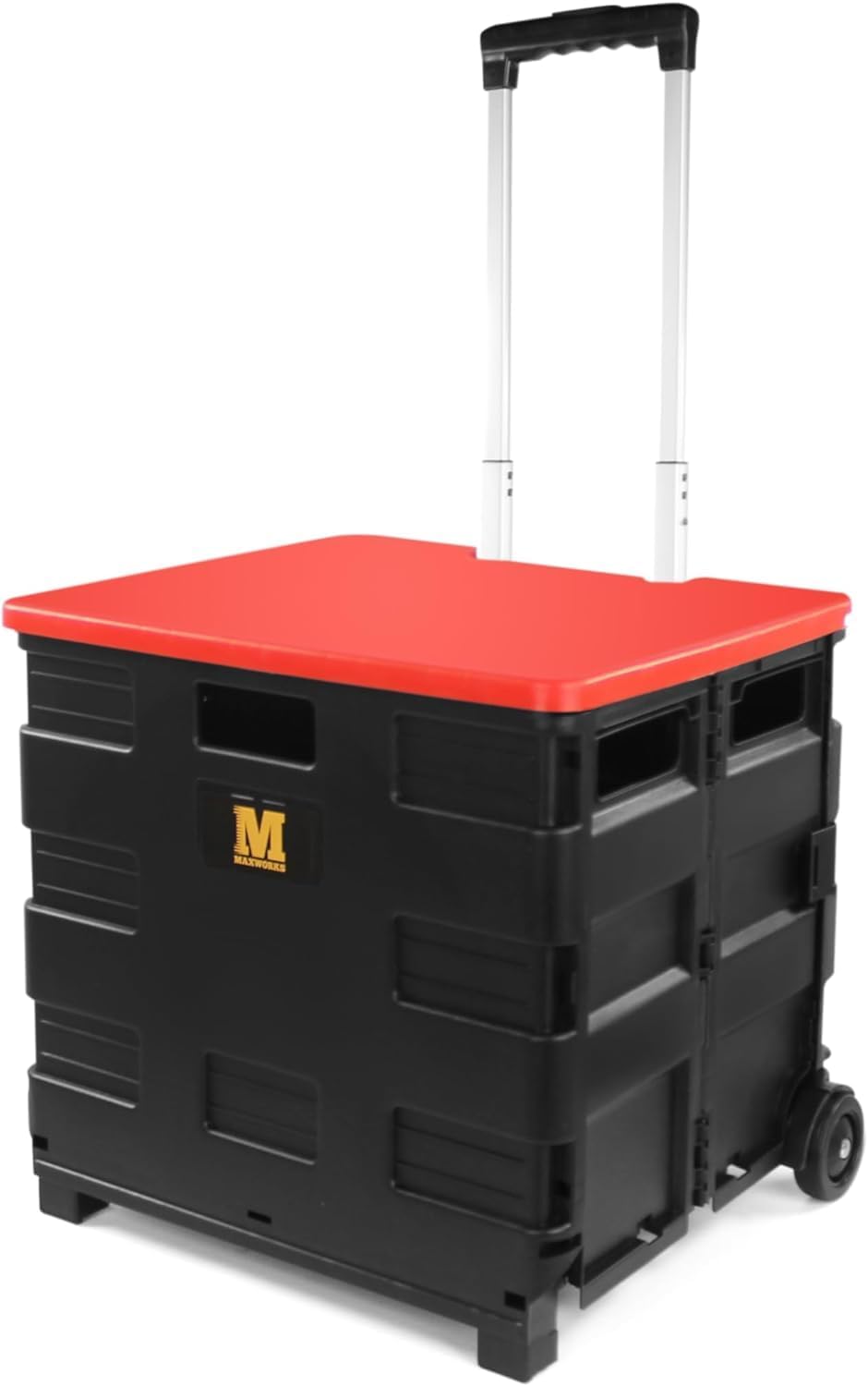 MaxWorks 50830 Collapsible Dolly Cart for Teachers and More