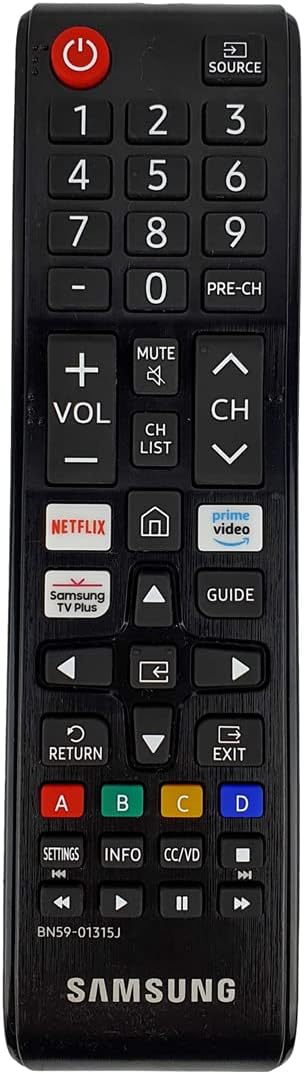 Samsung OEM Remote Control with Netflix Hotkey - Streamlined Control