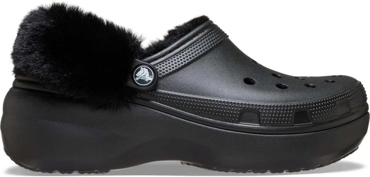 Crocs Womens Classic Lined Platform Clogs for Ultimate Comfort