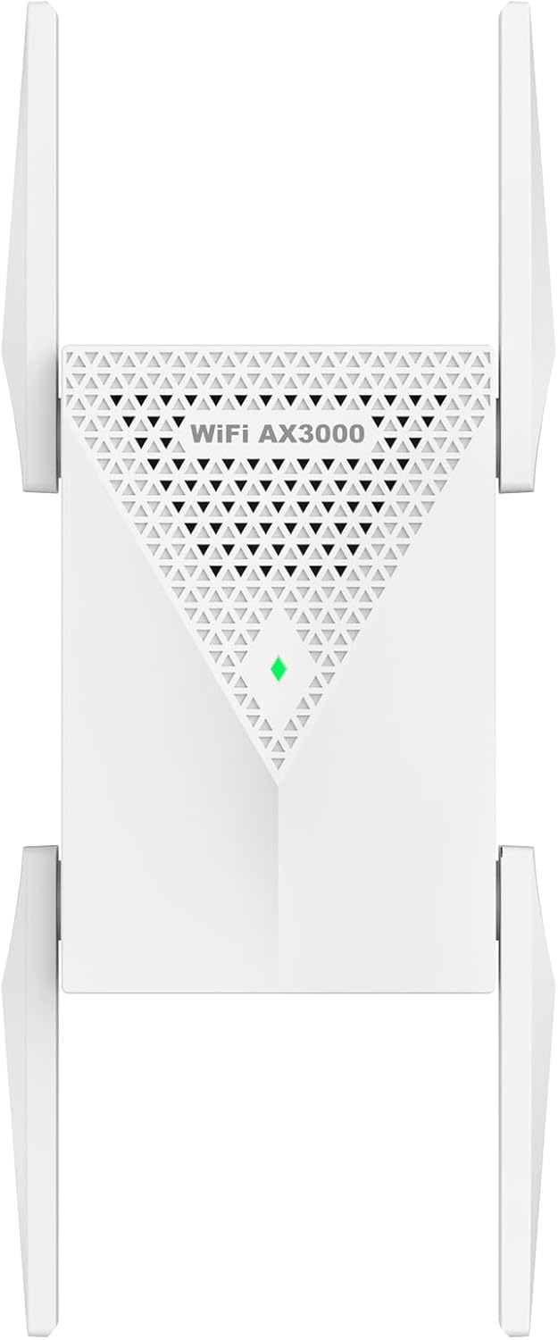 2025 AX3000 WiFi 6 Extender for Blazing-Fast Internet Speeds