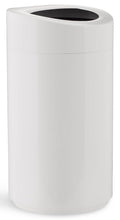 Safco Open Top Trash Can - Modern 14 Gallon Stainless Steel Design