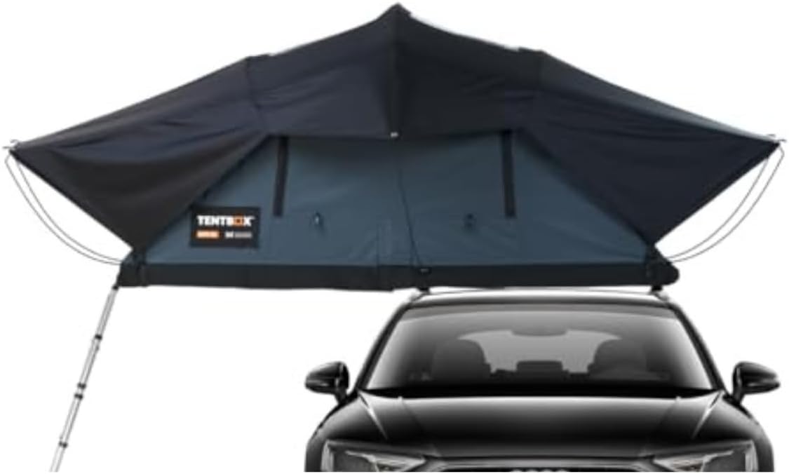 TentBox Lite XL - Sleeps 4 - 30 Sec Setup - Four Season - Fits Most Cars