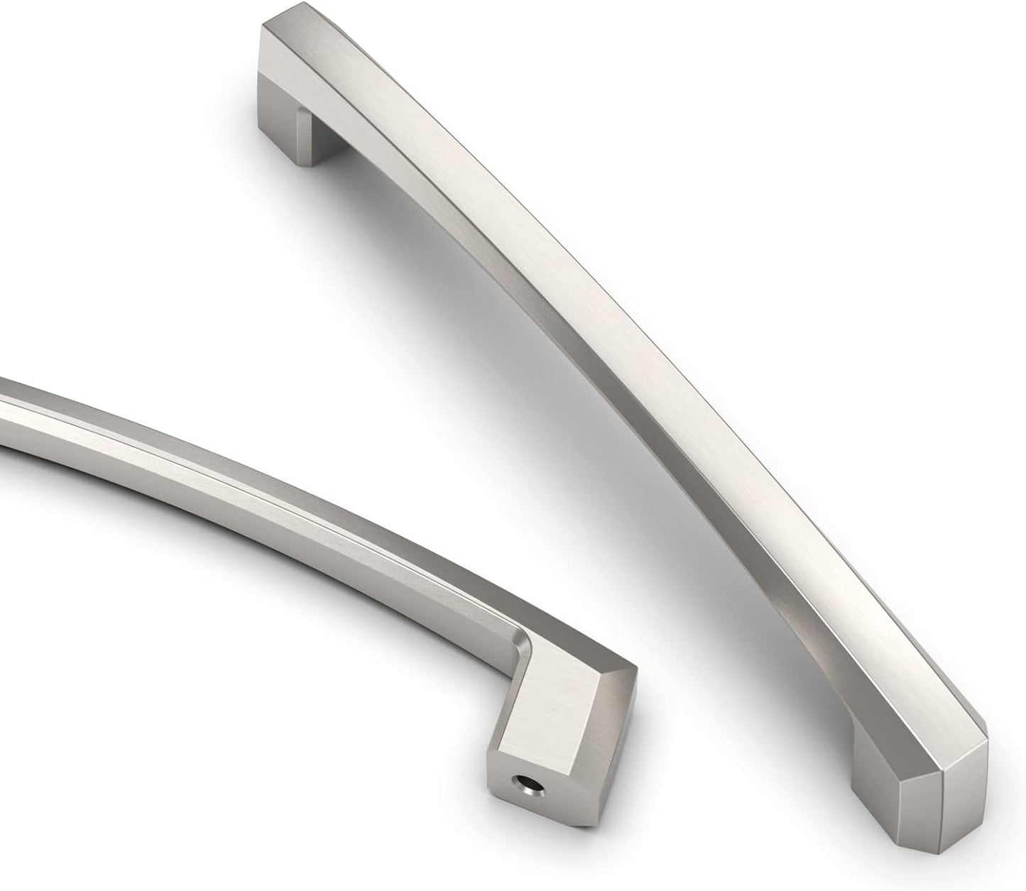 Asidrama 10 Pack 5 Inch Brushed Satin Nickel Cabinet Handles