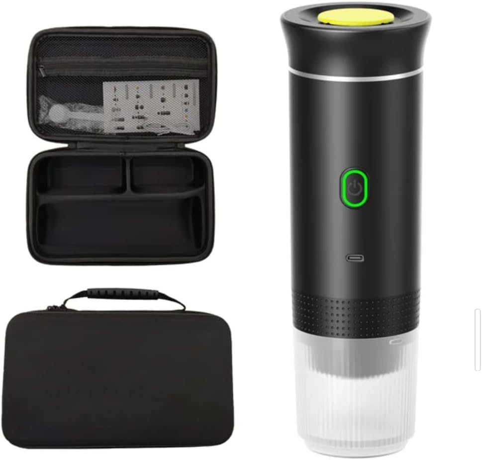 BLAZELINE Portable 15-Bar Coffee Maker