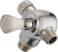 Delta 3-Way Shower Arm Diverter for Hand Shower - Polished Nickel