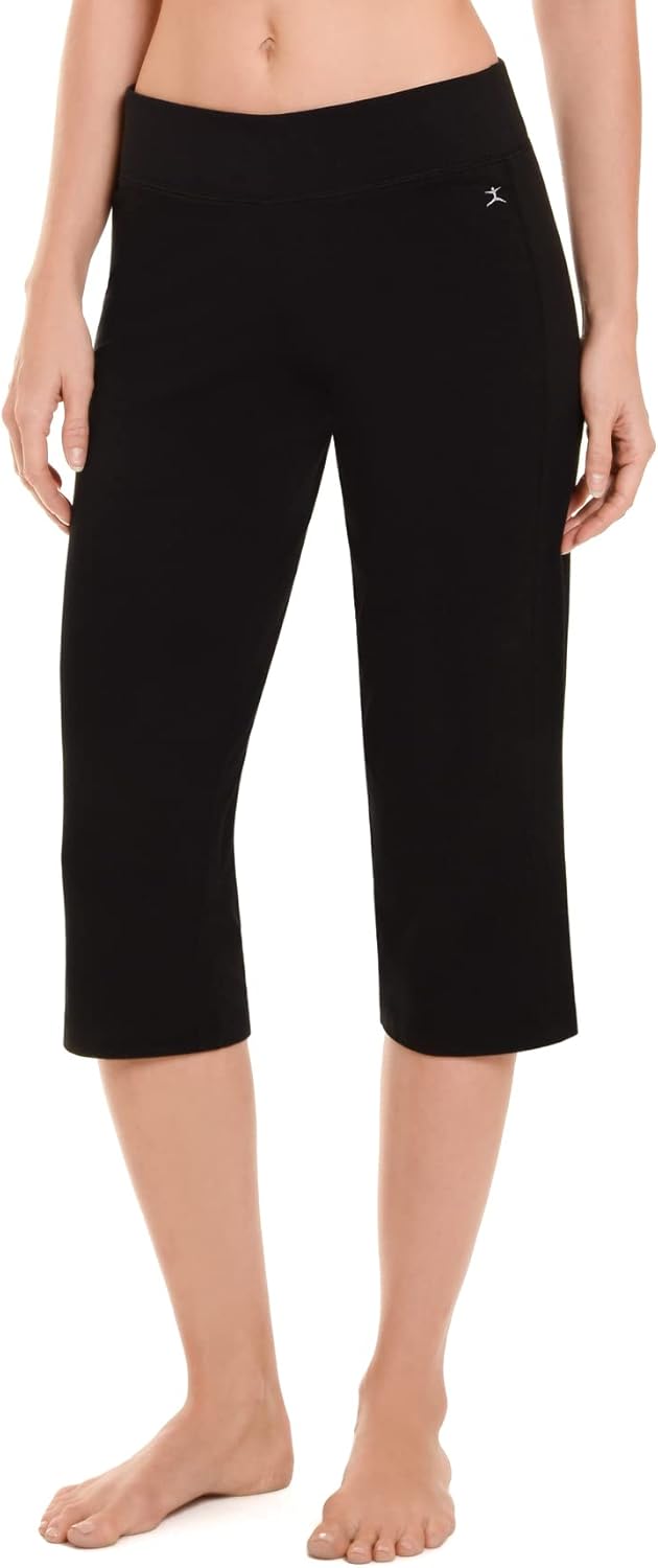 Danskin Essentials Yoga Crop Pant for Ultimate Comfort and Fit