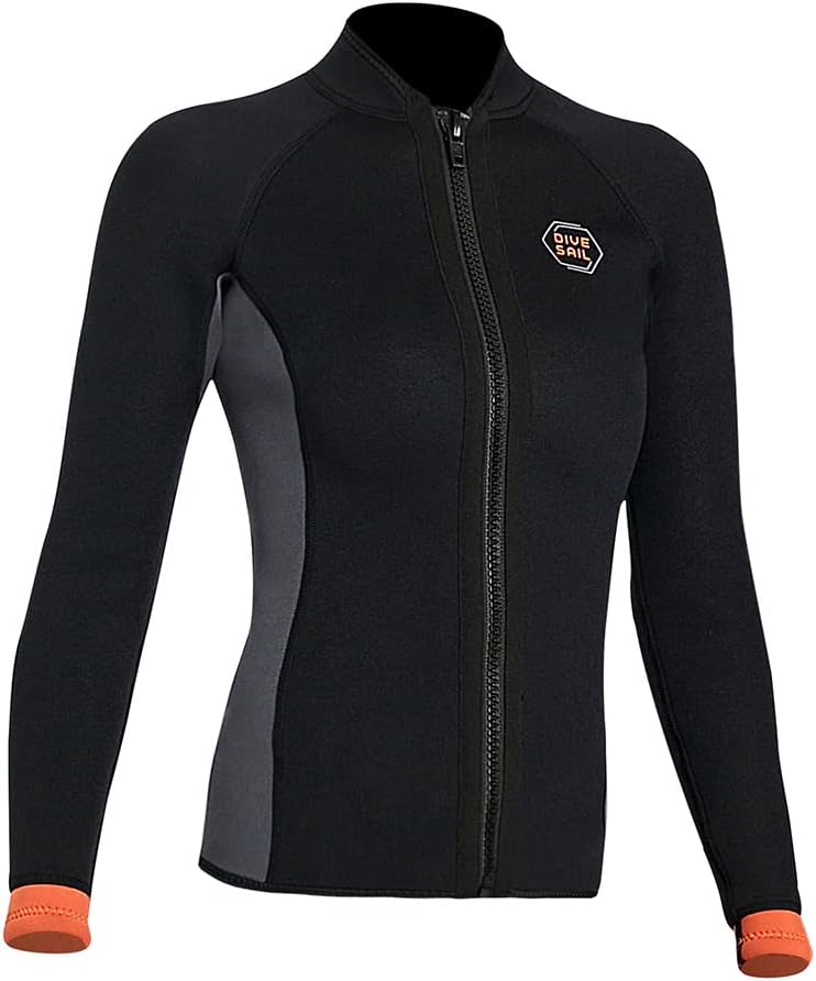Skyone Neoprene Wetsuit Top Jacket for Men and Women