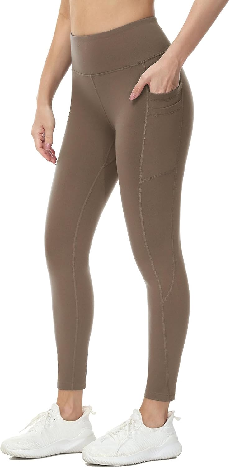 Fleece Lined Leggings for Women - Warm Water Resistant Tights
