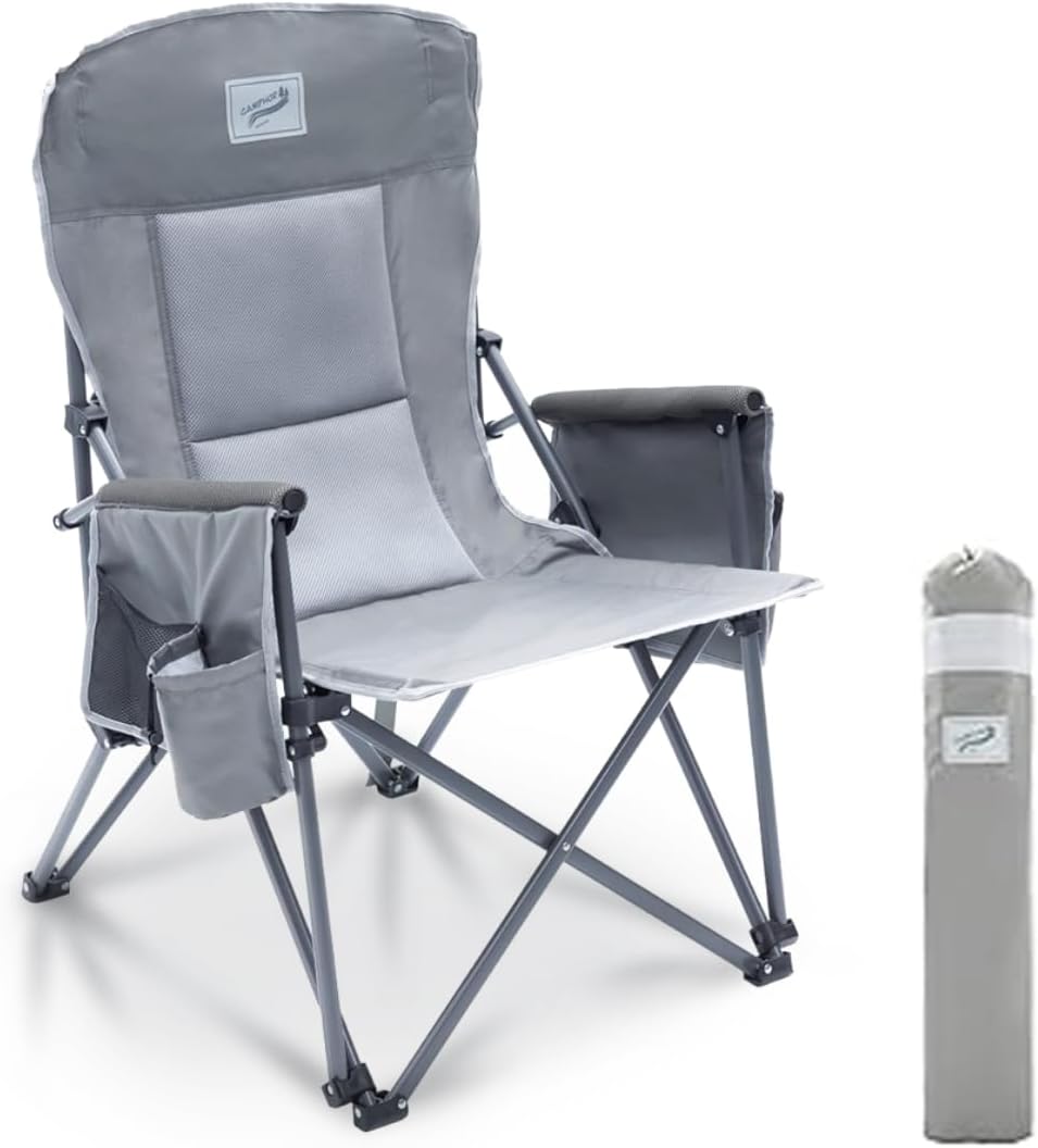 Heavy Duty Portable Folding Camping Chair for Outdoor Activities