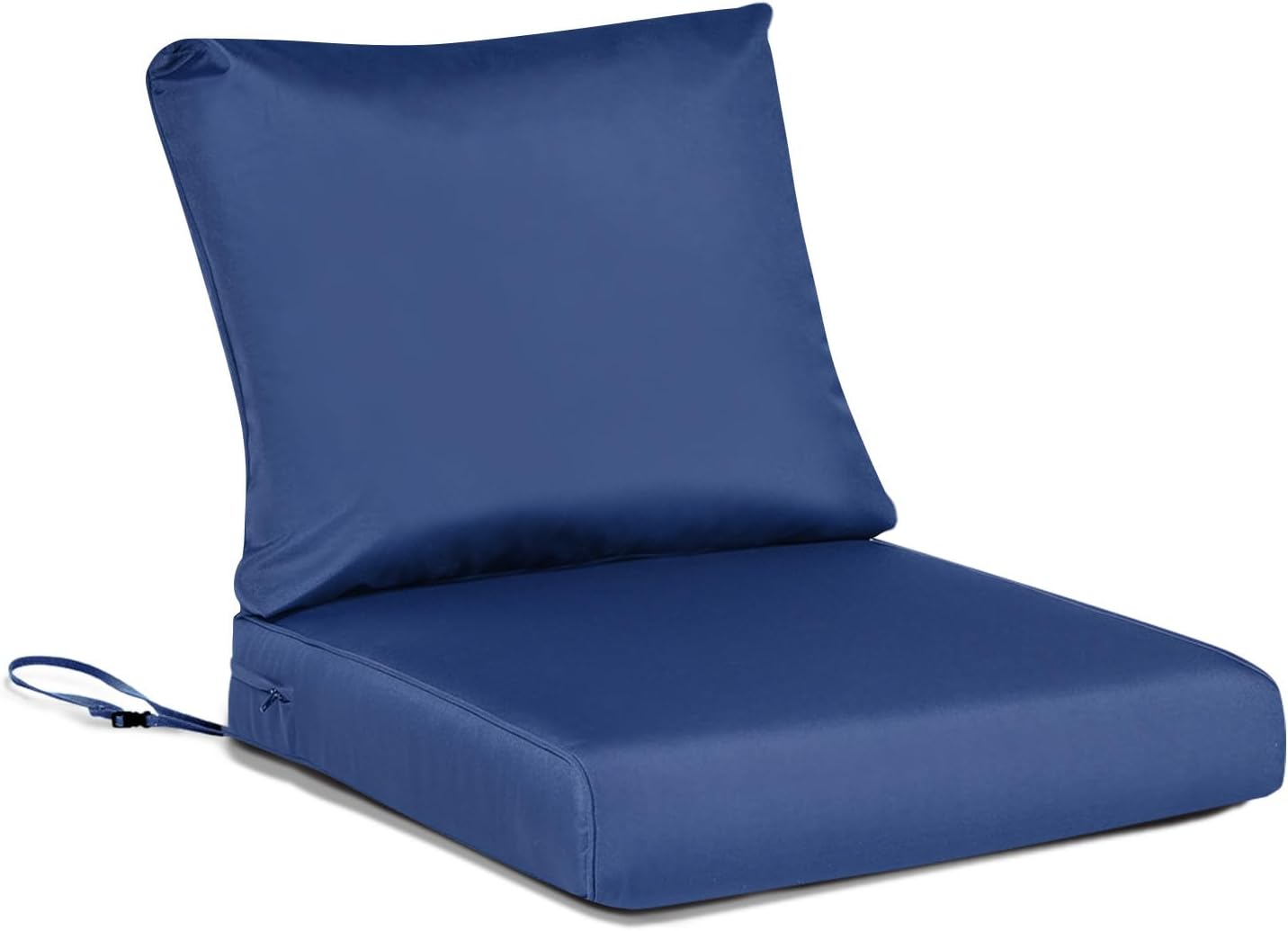 BPS 23x26 Inch Deep Seat Outdoor Cushion Set for Patio Chairs
