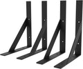 SOGAL 8 in x 10 in Heavy Duty Shelf Brackets - Strong Support