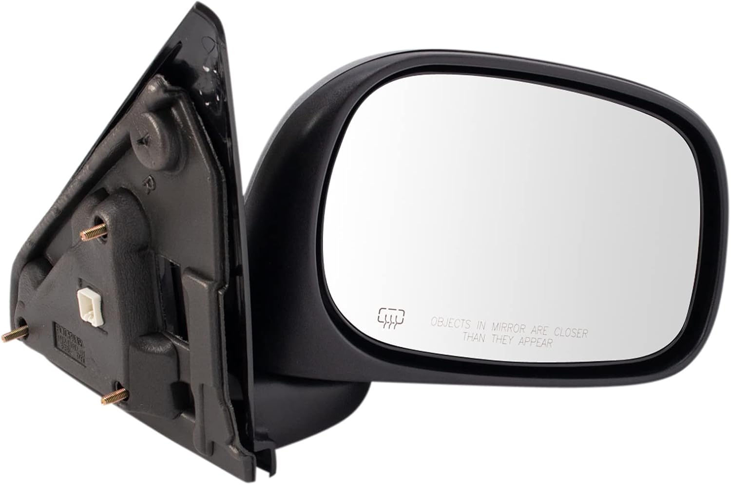 TRQ Right Mirror Power Passenger Side for Dodge Ram 1500 2002-2008