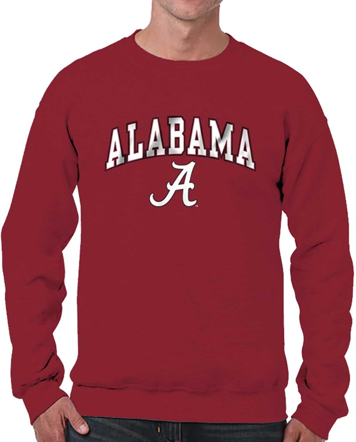 Alabama Crimson Tide Gameday Crew Sweatshirt for Fans