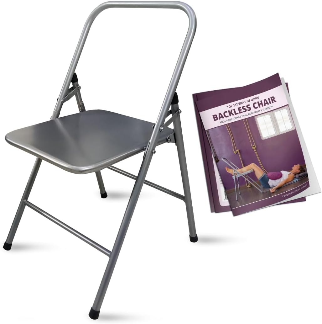 Backless Yoga Chair | Alignment & Flexibility | 100kg Capacity