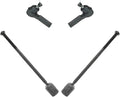 TRQ Front Tie Rod Set Compatible with 1986-1995 Ford Taurus - OE Fit