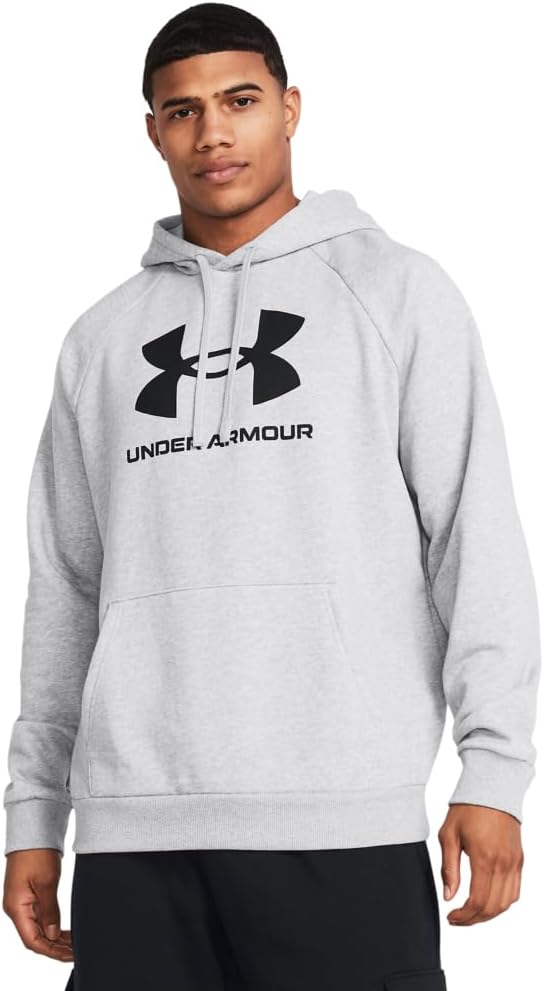Under Armour Men's Rival Fleece Logo Hoodie for Comfort and Style