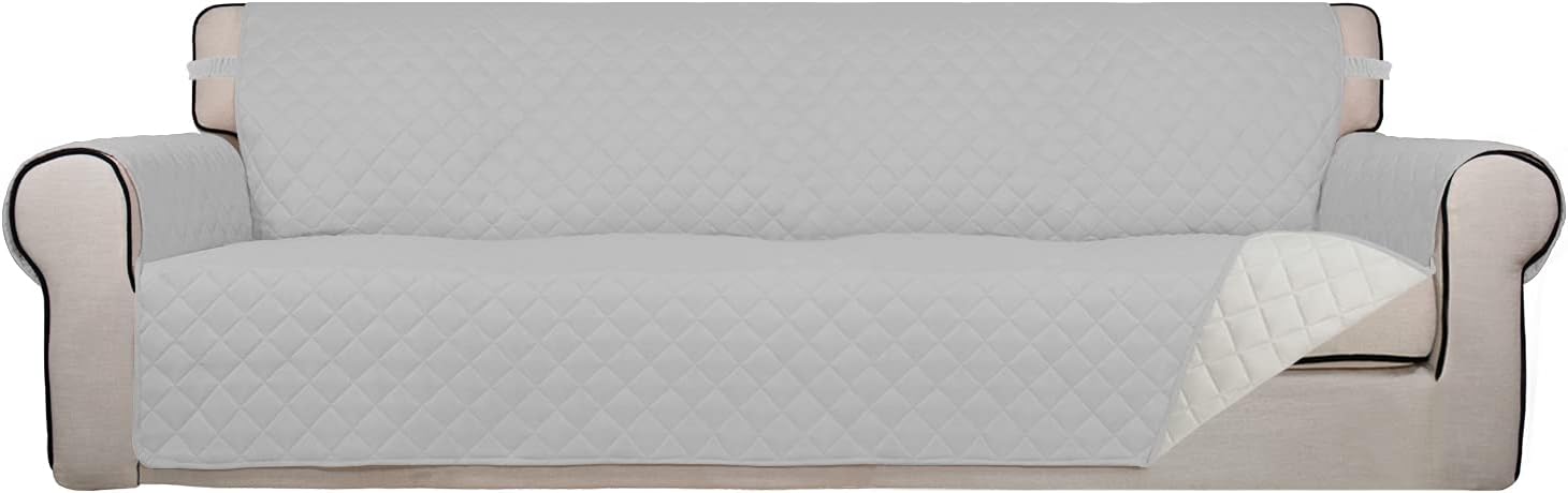 PureFit Reversible Quilted Sofa Cover for Pets and Kids