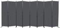 Room Divider 8 Panel Folding Privacy Screen - Portable 6 ft Partition